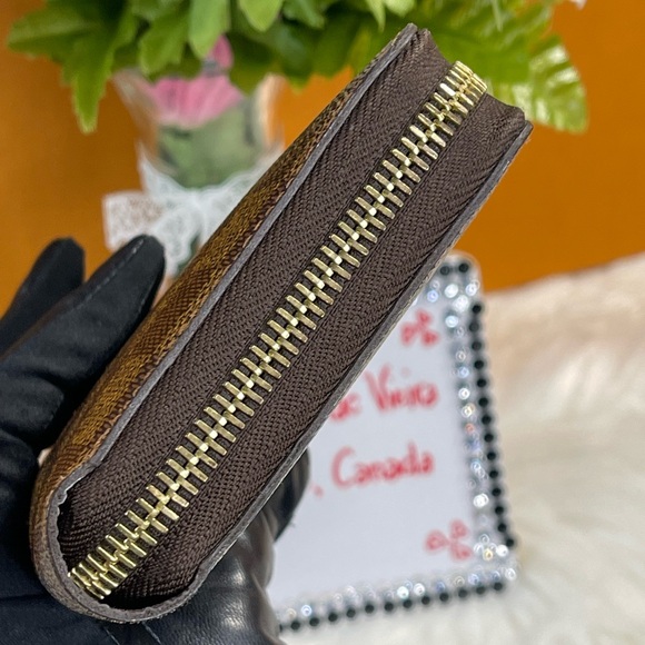 🌸Damier Ebene Zippy Zip Around Long Wallet - Picture 7 of 16